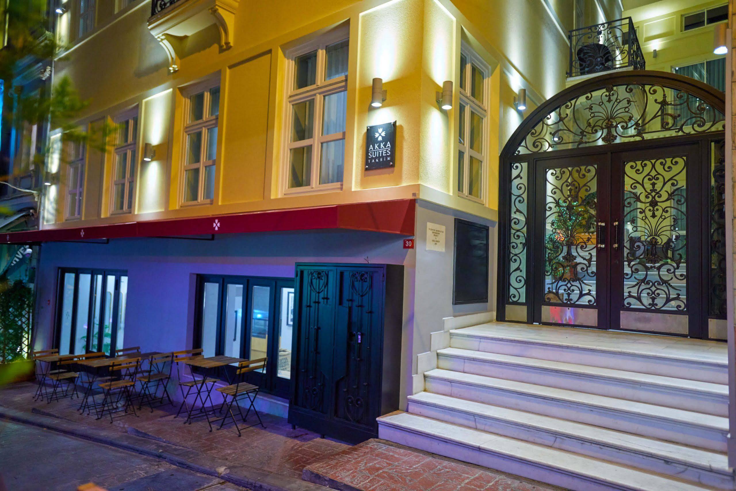 Akka Suites Taksim-Special Class Истанбул Екстериор снимка